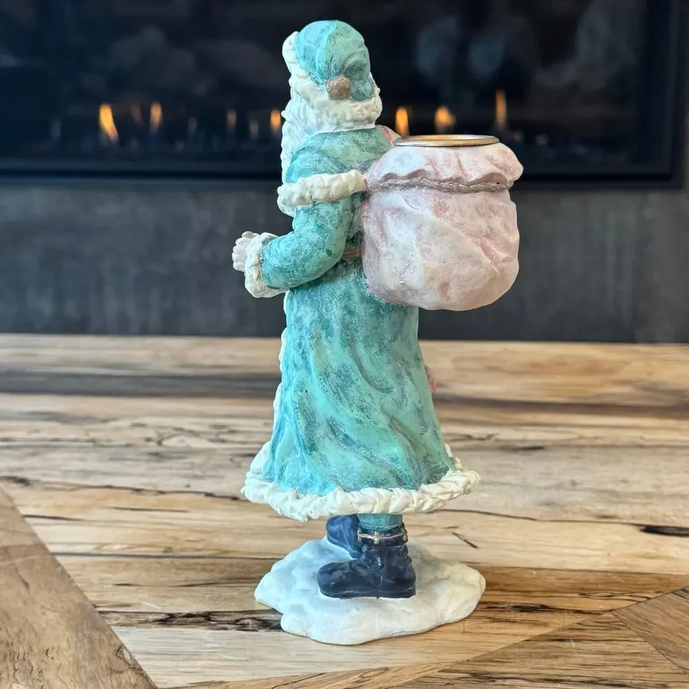 VTG House of Lloyd Christmas Around The World Father Christmas Candle Holder